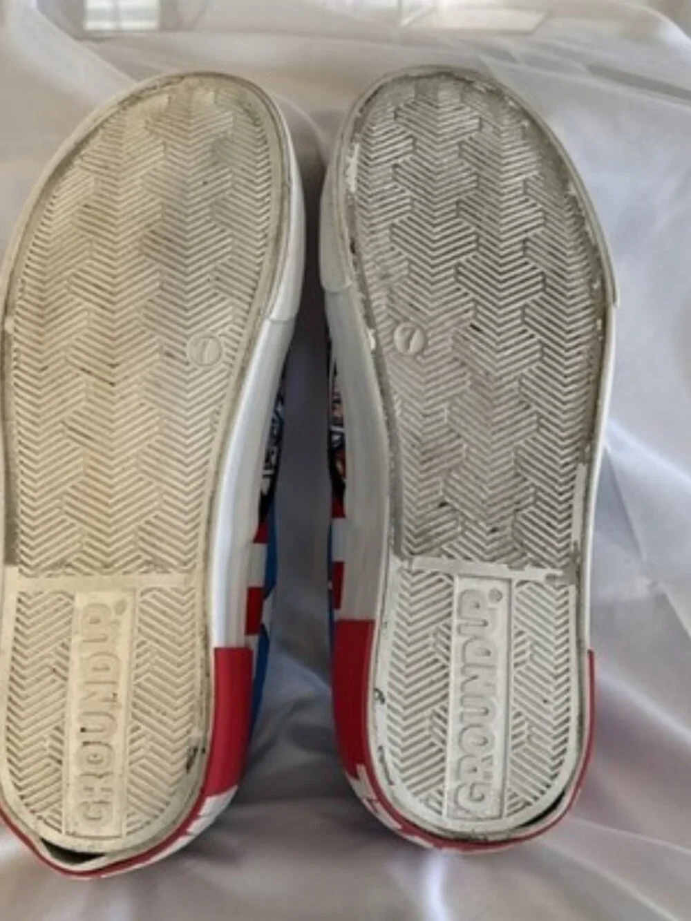 Marvel Super Hero Comics Ground Up Slip On Shoes Men's Size 7